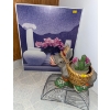Image 1 : Smiling Donkey Planter 11T w/ Vintage Pillar Print 16x21