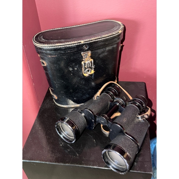Vintage TASCO 7x50 Binocculars w/ Original Travel Case 