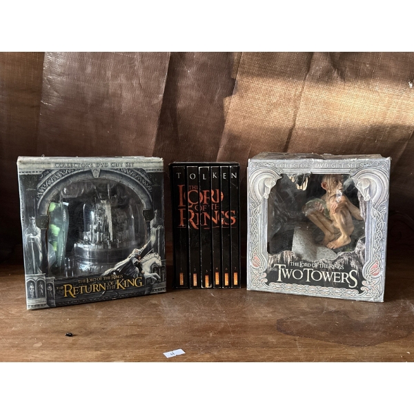 New Lord Of The Rings Collectibles - Figurines & Boxed Book Set