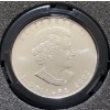 Image 3 : 2005 Canadian $5 Coloured Silver Maple Leaf Coin 99.99% Silver 1 Oz