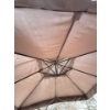 Image 2 : Massive Cantilever Umbrella w/ Octagon Shade Replacement Fabric & Wovan Outdoor Rug 
