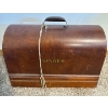 Image 3 : Antique SINGER Sewing Machine in Bentwood Case w/ Pelonis Radient Heater