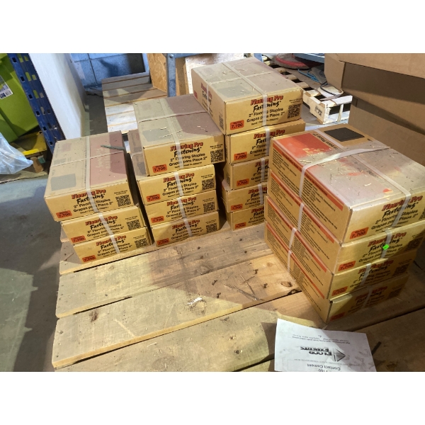 Flooring Pro Fastening 2-Inch Flooring Staples (14 Boxes, 7,700 Staples Each)