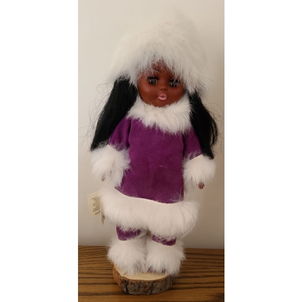 Gorgeous Indigenous Doll, EFC Indigenous Made, Verified By Government of Canada - 13T