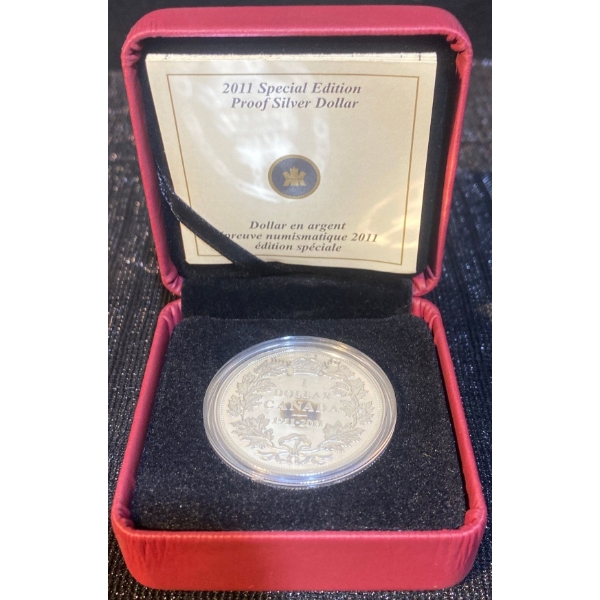 2011 Special Edition Proof Dollar 92.5% Silver 25.175 Grams