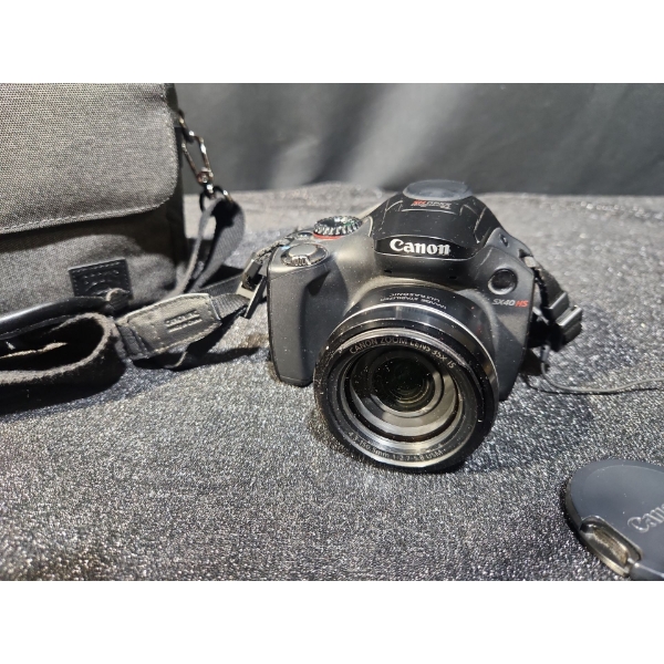 Cannon SX40HS Digital Camera with Pull Out Screen , Strap and Case
