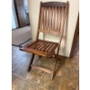 Image 2 : Sturdy Teak Folding Chair 