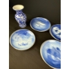 Image 5 : Set of 6 Decorative Plates & More -  Royal Copenhagen, Copenhagen Porcelain, B&G, Old Foley
