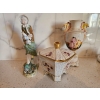 Image 1 : Woman Holding A Duck Figure At The Base Characteristic Of Porcelain Manufacturers , Capodimonte Vase