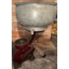 Image 4 : Antique Cream Separator Cast Iron Base & Hand Crank-Rustic Yard Decor