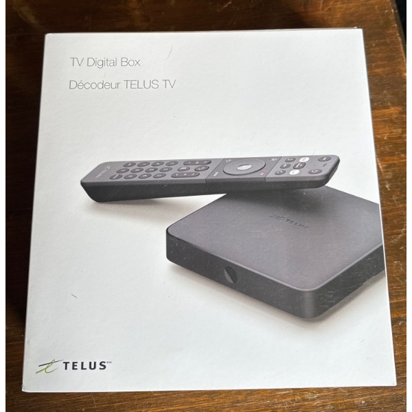 TELUS TV Digital Box #2 Model No. UIW4054TLU, New 