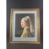 Image 1 : ":Girl with a Pearl Earring" by Johannes Vermeer, Print (22.5" x 18.5"  Inches Before Frame)