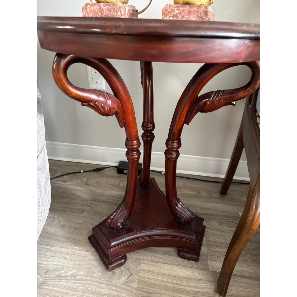Cherry Stained Side Table (21" X 27")