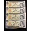 Image 1 : 1973 Canadian uncirculated consecutive order set of four AMW8171017-8171020

