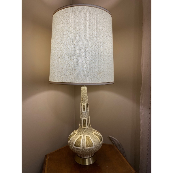 Mid Century Modern Lamp 36T Mint Condition - Fabulous! Clinton Beck Favorite