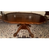 Image 1 : Antique Rosewood Chippendale Ball & Claw Foot Coffee Table 36x26x24