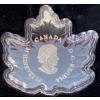 Image 3 : 2016 $10 Fine Silver Maple Leaf Shaped Coin