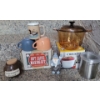 Image 2 : New Hot Sauce Making Kit Mini Crock Grilling Trays Pyrex Cooker EP Silver Butter Dish & more