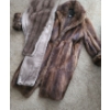 Image 1 : Fur Coat and Faux Fur Scarf