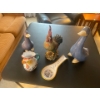 Image 2 : Ceramic Rooster, Ceramic Geese (2), Chicken Pitcher, Ladle Holder, Glass Dolphins (2), Ceramic Eleph