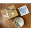 Image 3 : Woven Coasters in Lidded Basket Mini Brass Vase Flower Pedal Art Decorative Stones & More