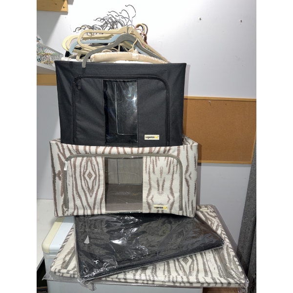 Organize It Storage Bins And Hangers