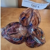 Image 1 : Murano Glass Flower, 9 w, x 6 h, x 6 d
