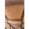 Image 5 : Upholstered Chair w/ Button Back Design and Wood Frame 22 W, 19 D, 35 T  
