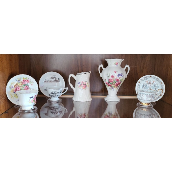 Gorgeous China Collection Featuring Pieces By Royal Albert, Weatherby, Paragon 