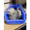 Image 7 : Storage Shelf With Contents Including Plastic Bottles, Nails, and Tools