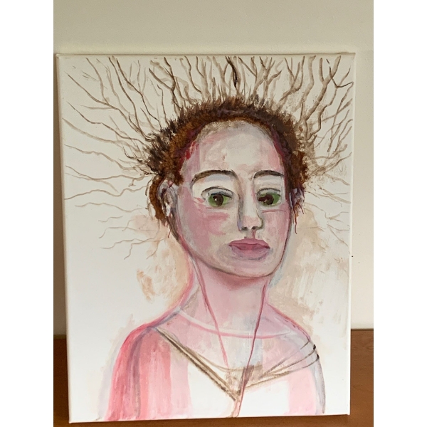 Lauri Ansell Static On Board  11 x 14