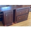 Image 4 : Modern Home Office Furniture - Desk 70x74x67 w/ Matching Filing System 36x24x30