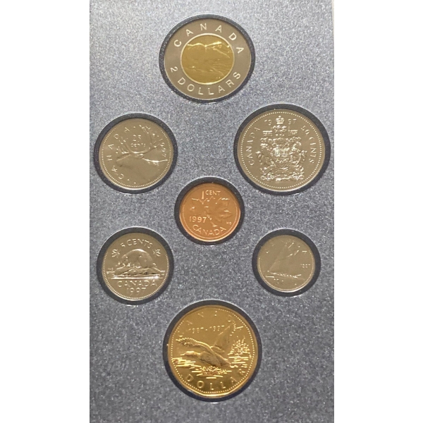 1997 Canadian Specimen Set 
