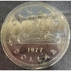 Image 3 : 1977 Canadian Specimen Set With 50% Silver Dollar 23.33 Grams