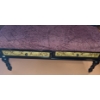 Image 1 : Country Style Bench with 2 Painted Drawers, Includes Slip Cover 43 L, 19 W, 19 T