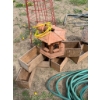Image 3 : Gardening Items Including Hose, Planters, Tower, and Birdhouse