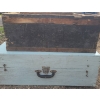 Image 2 : Vintage Tobacco and Syrup Tins with Convinient Wooden Boxes