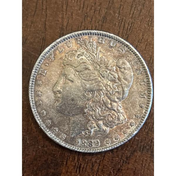 1889 USA Silver Morgan Dollar 