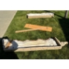 Image 2 : Set of 2 Curtain Tops - Smaller is 47W, Larger is 62W