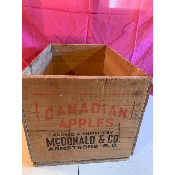 Vintage Apple Crate