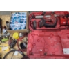 Image 5 : Milwaukee Cordless Grease Gun, Motomaster Charger, Hoist Chains and Shop Table