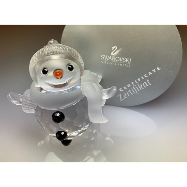 Swarovski Crystal Snowman 3T