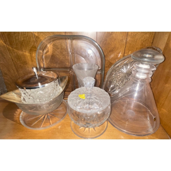 Beautiful Assortment of Collectible Crystal Pieces & Servingware