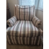 Image 1 : Clayton Marcus Upholstered Armchair With Striped Fabric