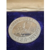 Image 2 : Commemorative Canada vs. USSR 1972 Hockey Series Medal in Case