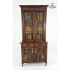 Image 1 : Theodore Alexander Faux Book Laurel Burl Open Library Corner Book Case - 40W x 17D x 94T