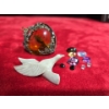 Collection of Costume Jewellery with Loose Gems and Scorpion Pendent  