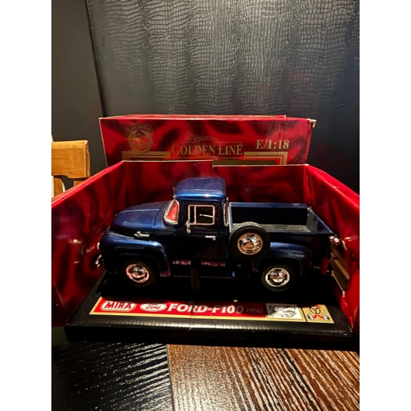 1956 Ford F-100 Blue MIRA Golden Line collection with all original packaging 