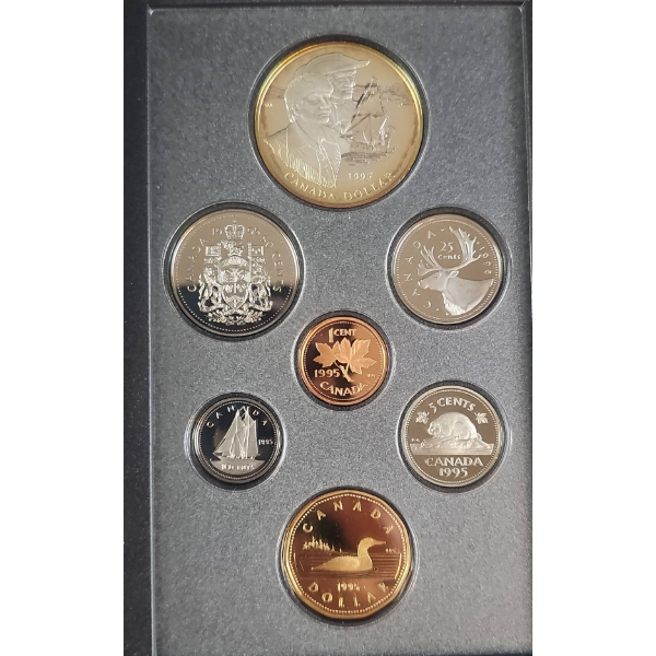 1995 Canada 7-Coin Proof Set