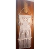 Image 1 : African Light Oak Mask w/ Woven Hanging Macrame  Handmade Bohemium Dreamcatcher
